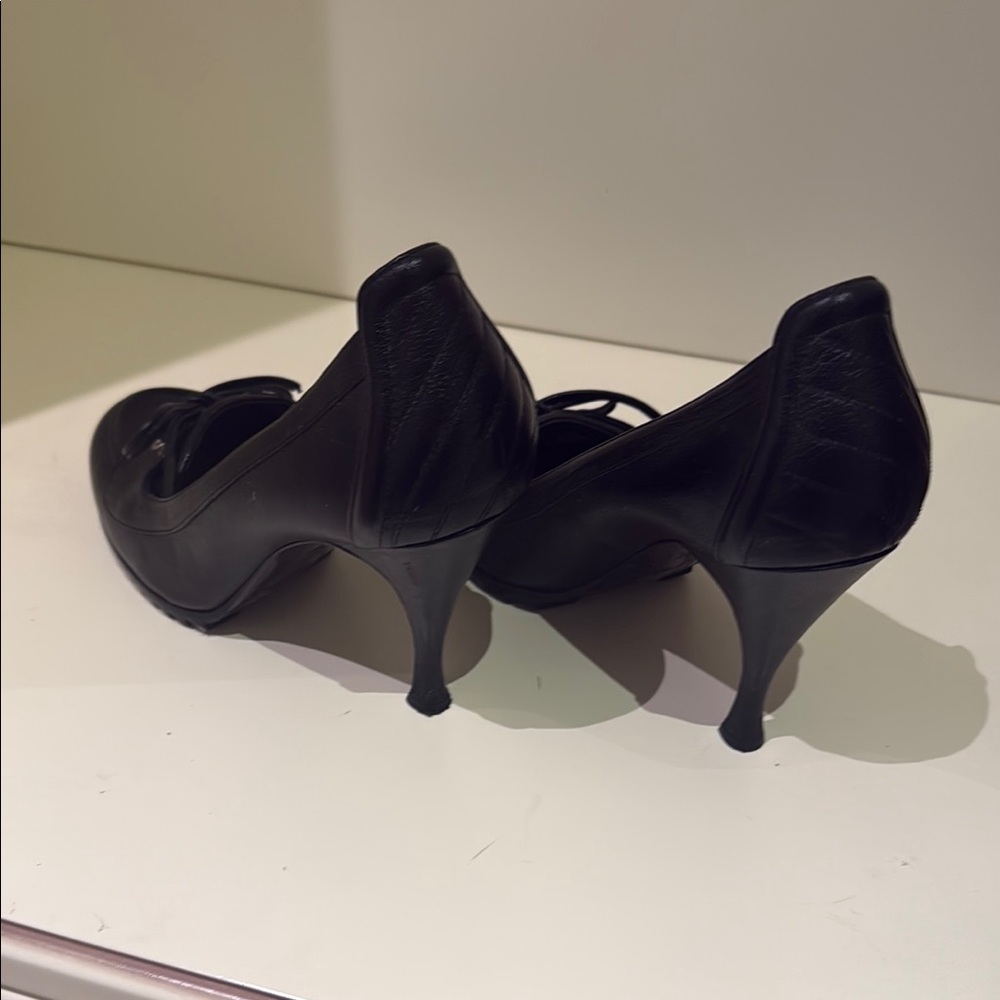 Balenciaga Black Heels Stiletto Suede